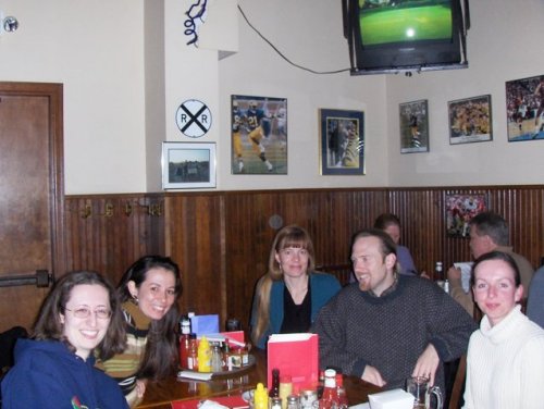 the gang and the TV